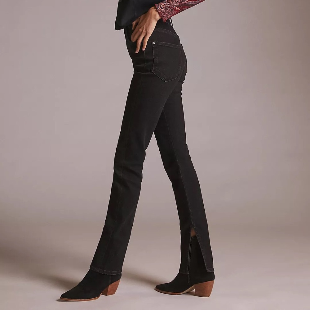 Pilcro The Split Straight Jeans